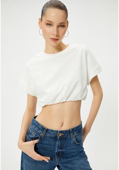 Футболка ELASTIC WAISTBAND CROP