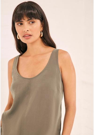 Топ SLEEVELESS SCOOP NECK TANK- REGULAR FIT