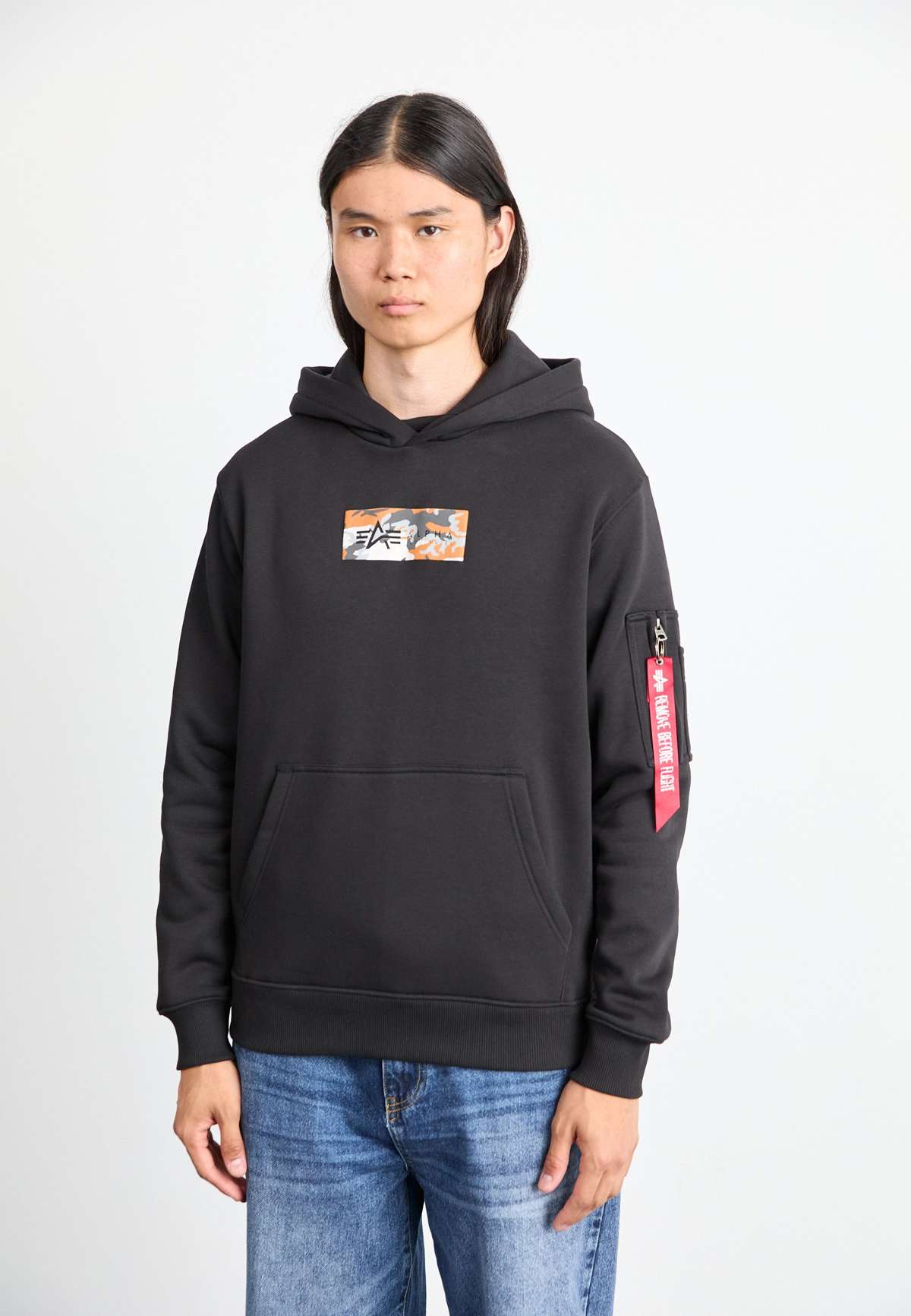 Кофта CAMO PANEL HOODY