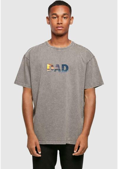 Футболка FOR THE BEST DAD ACID WASHED HEAVY FOR THE BEST DAD ACID WASHED HEAVY