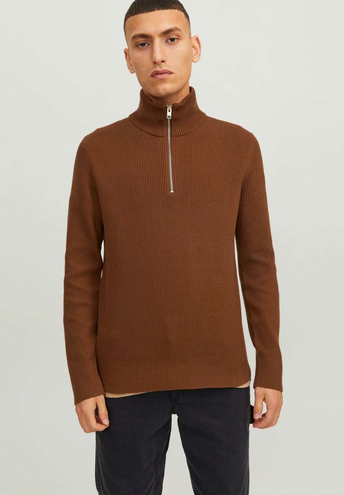 Пуловер JPRCCPERFECT HALF ZIP SN