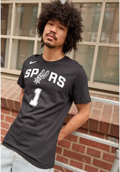 NBA SAN ANTONIO SPURS WEMBANYAMA TEE - Vereinsmannschaften NBA SAN ANTONIO SPURS WEMBANYAMA TEE