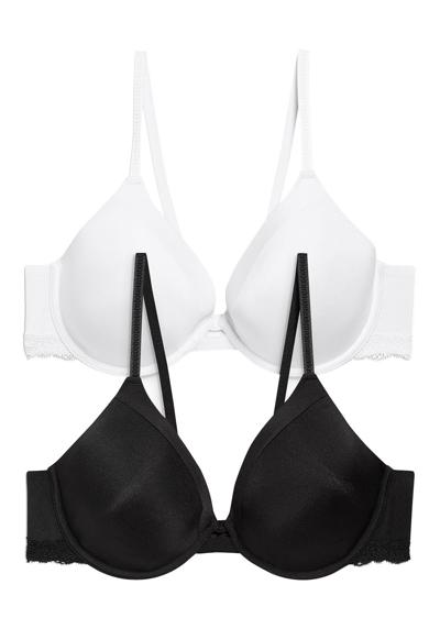 Бюстгальтер пуш-ап HOLLY FULL CUP LIGHT PAD T-SHIRT BRAS 2 PACK