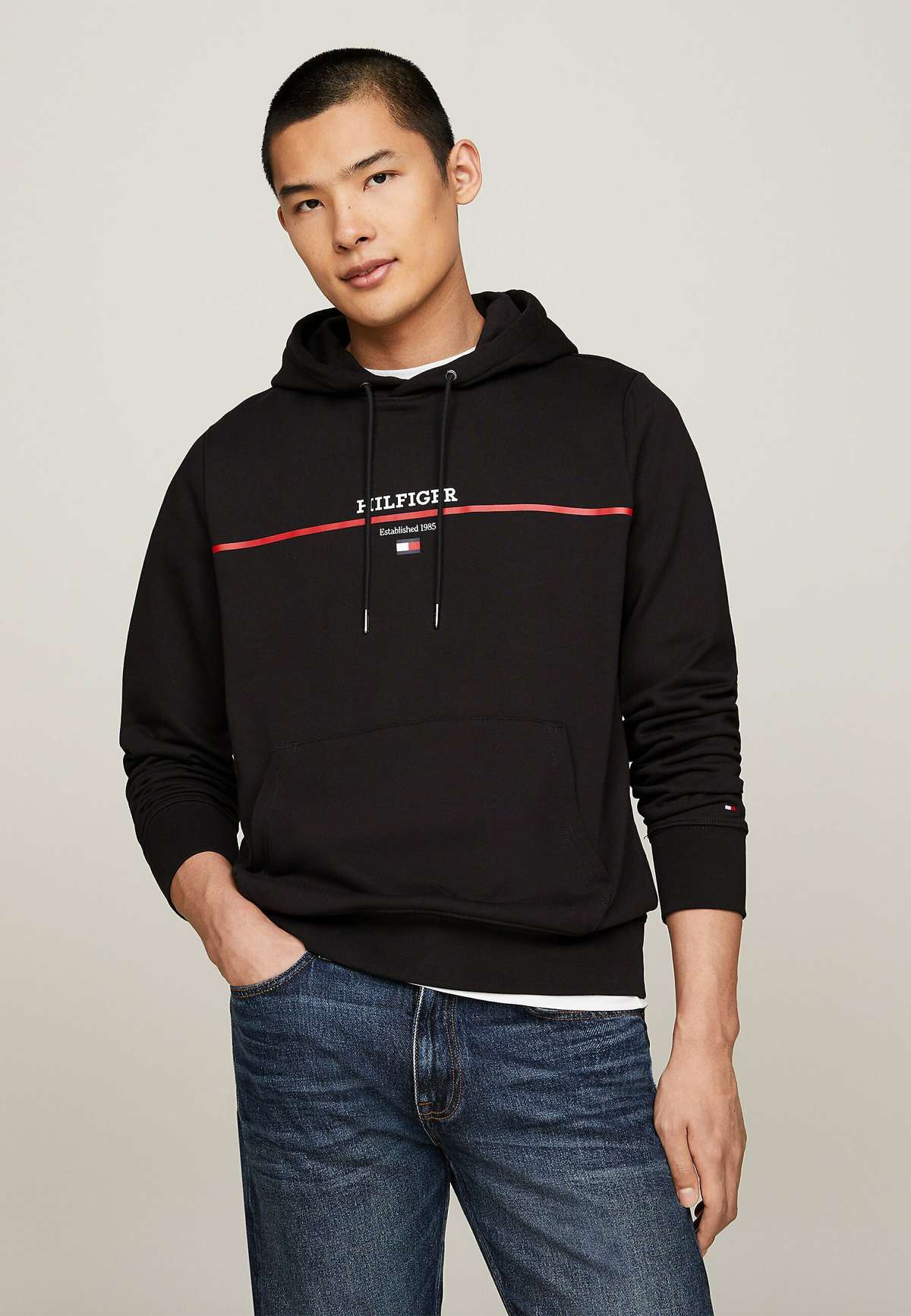 Пуловер MONOTYPE STRIPE LOGO HOODY