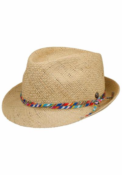 Шляпа FINE COLOUR BAND TRILBY