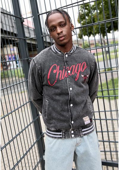 NBA CHICAGO BULLS OVERSIZED VARSITY JACKET - Vereinsmannschaften