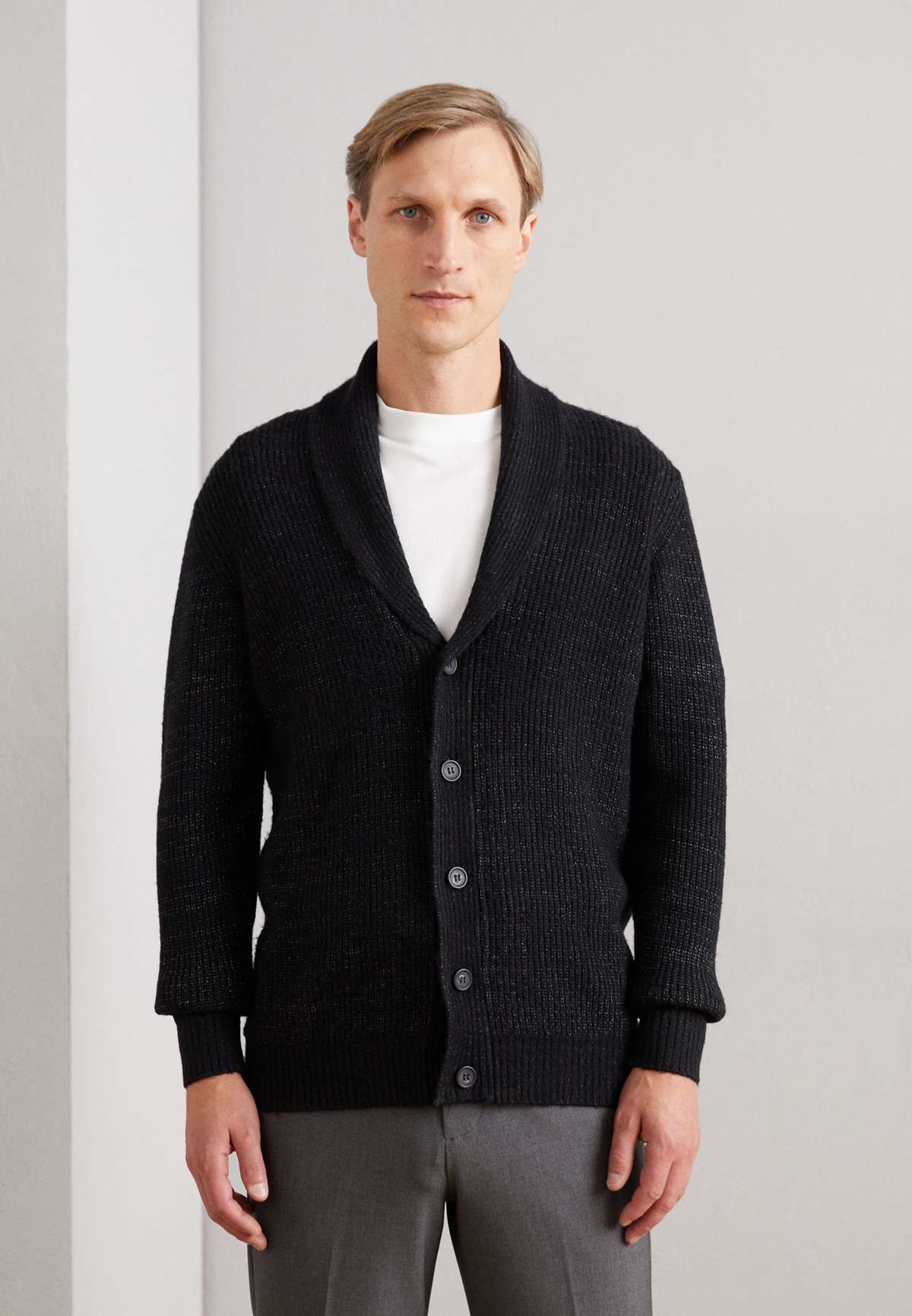 Трикотажный жакет SHAWL COLLAR CARDIGAN SHAWL COLLAR CARDIGAN