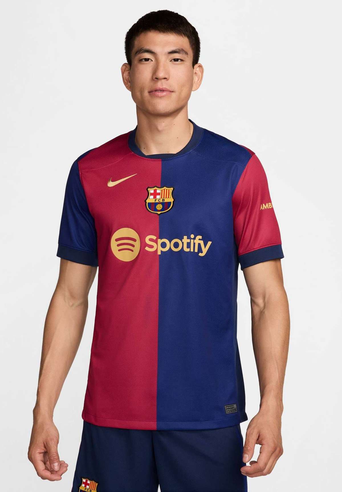 Футболка FC BARCELONA NIKE DF JERSEY SHORT SLEEVES STADIUM HOME