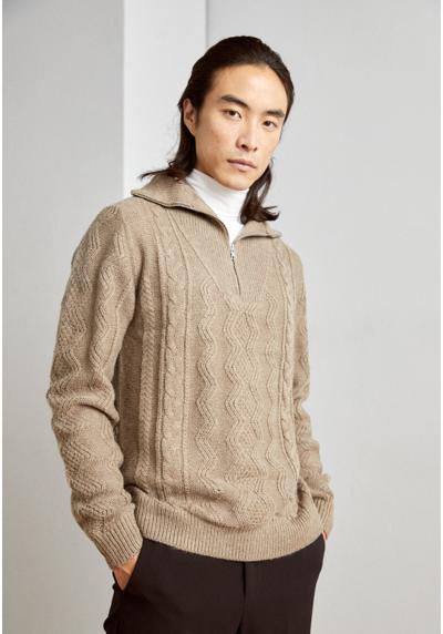 Пуловер HALFZIP CABLE KNIT HALFZIP CABLE KNIT