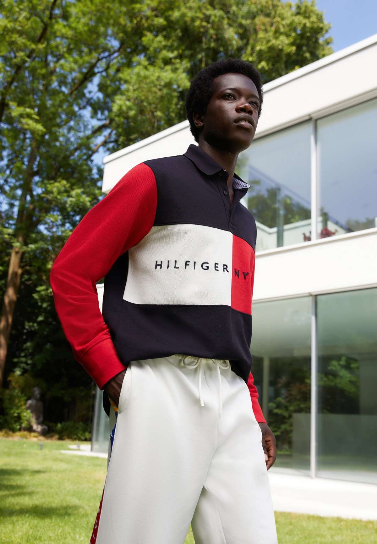 Кофта-поло EXCLUSIVE HILFIGER TEAM RUGBY