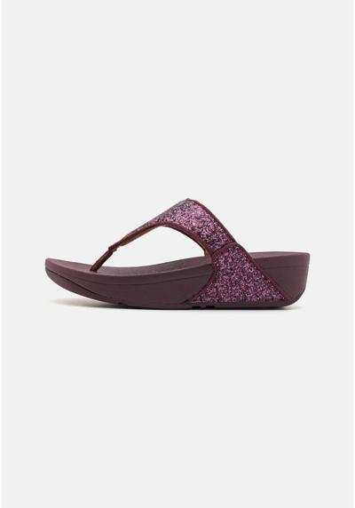 Шлепанцы LULU GLITTER TOE-THONGS