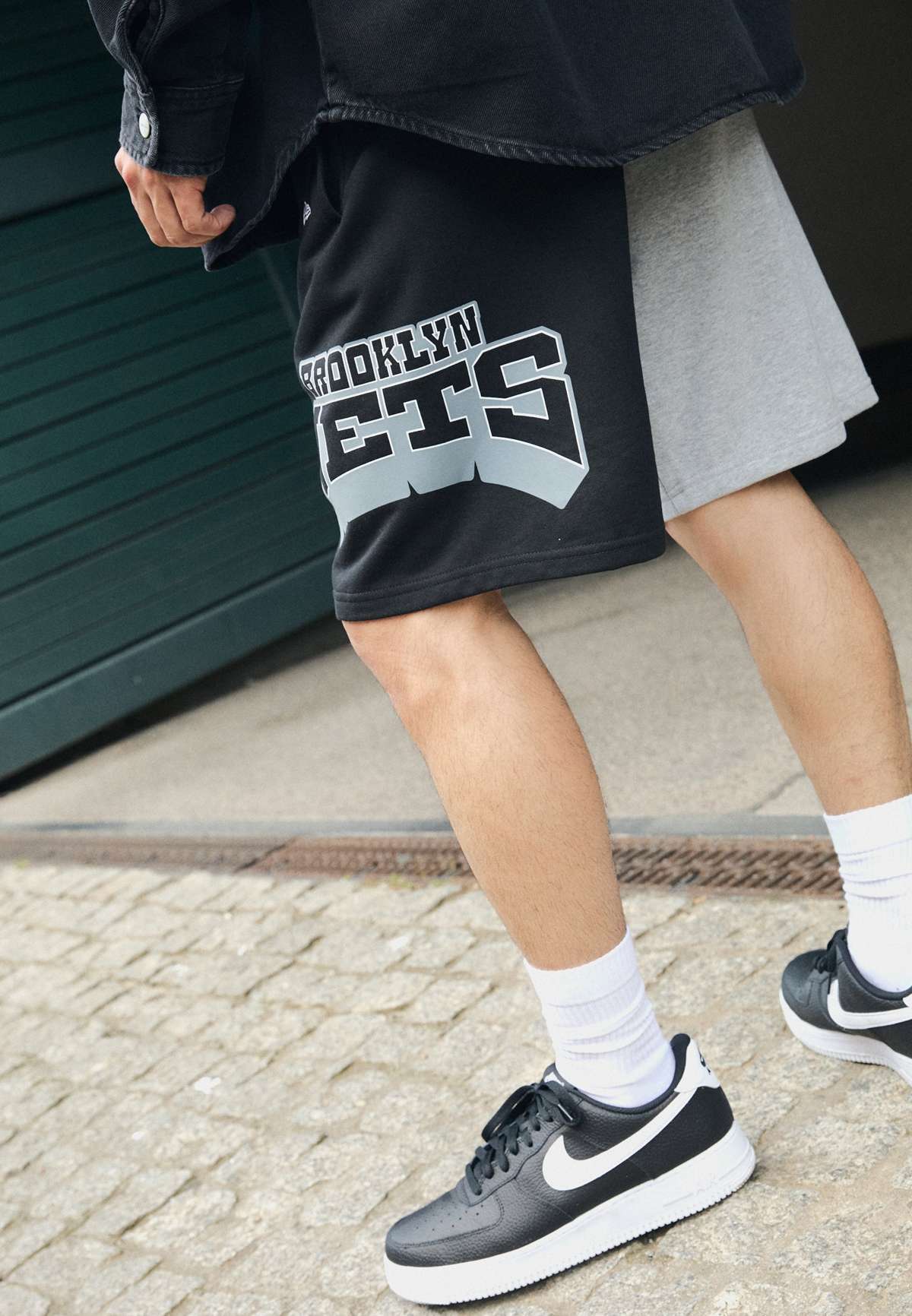 NBA BROOKLYN NETS GRAPHIC HALF SHORT - Vereinsmannschaften NBA BROOKLYN NETS GRAPHIC HALF SHORT