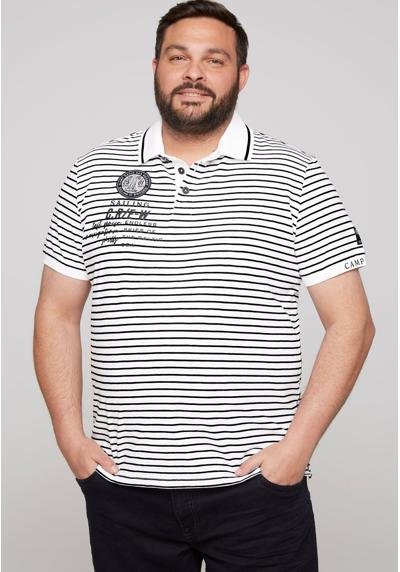 Кофта-поло STREIFEN-POLO MIT LOGO DETAILS