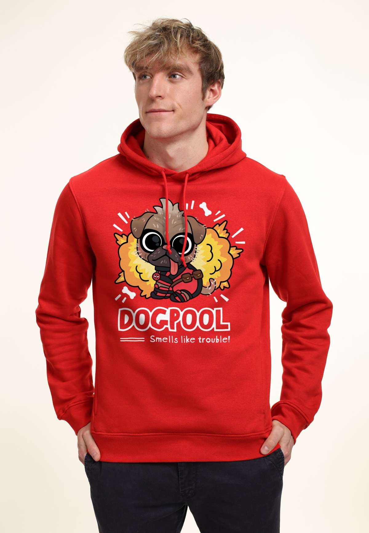 Пуловер MARVEL DEADPOOL WOLVERINE CUTE DOGPOOL