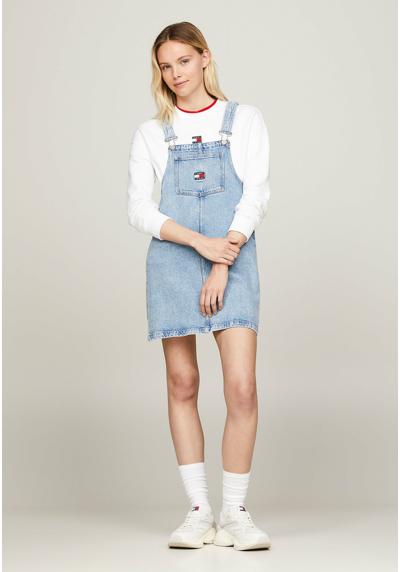 Платье TOMMY JEANS DENIM MINI PINAFORE DRESS