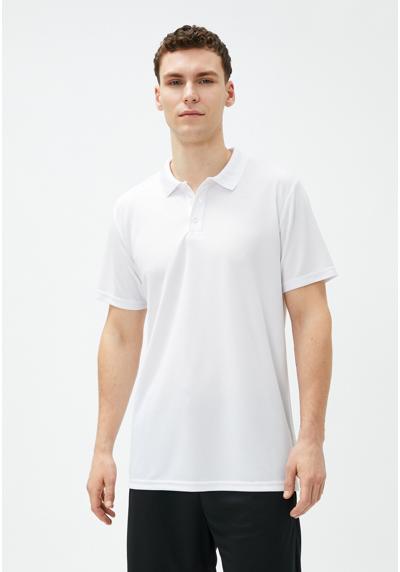 Кофта-поло BASIC SPORT NECK BUTTON DETAILED SHORT SLEEVE