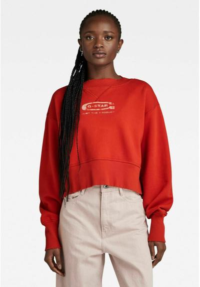 Кофта VINTAGE CROPPED LOGO LOOSE