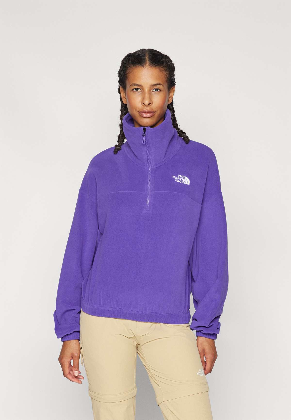 Пуловер 100 GLACIER HALF ZIP FLEECE