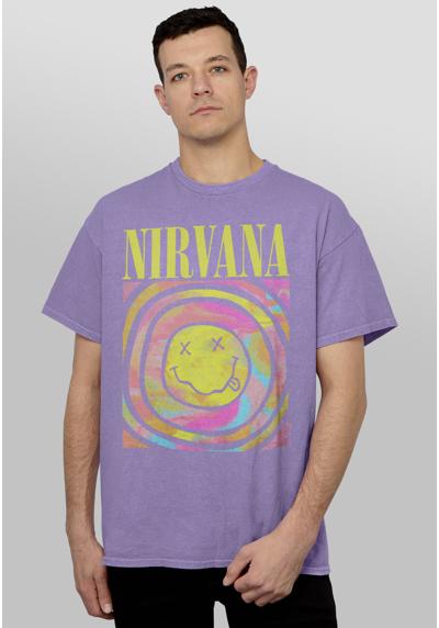 Футболка REVIVAL TEES NIRVANA PSYCHEDELIC FACE LOGO