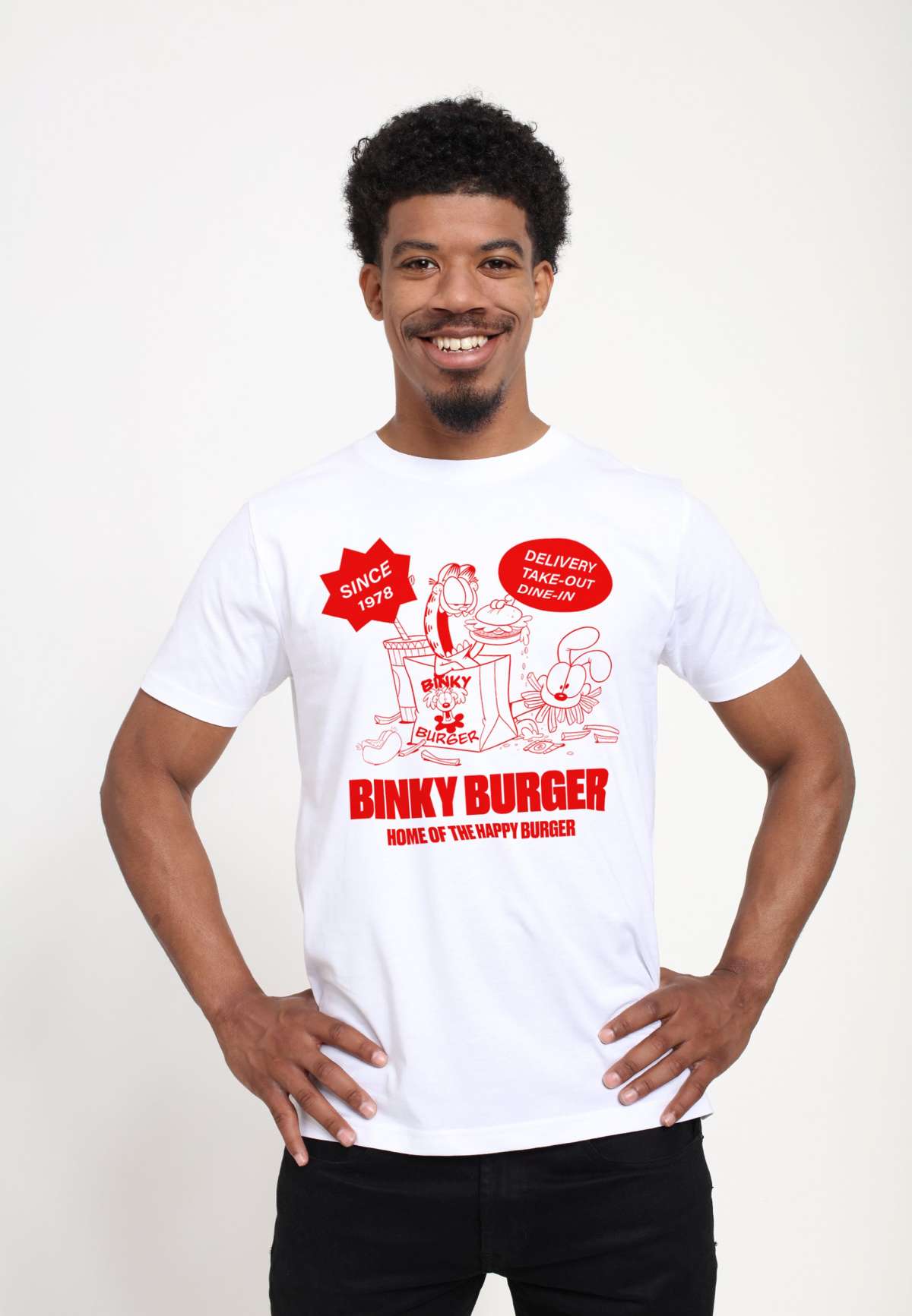 Футболка GARFIELD 45 BINKY BURGER