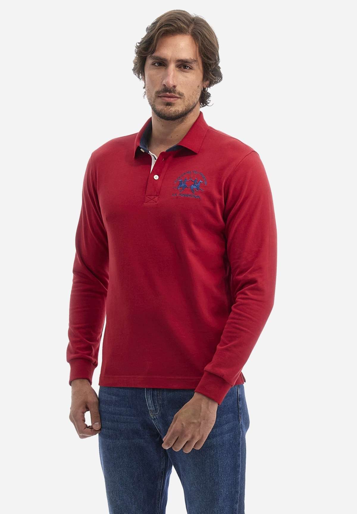 Кофта-поло LONG-SLEEVED POLO SHIRT