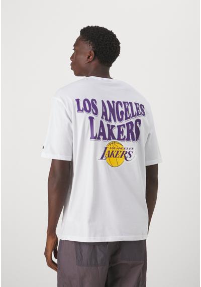 Футболка NBA LOS ANGELES LAKERS SCRIPT TEE NBA LOS ANGELES LAKERS SCRIPT TEE
