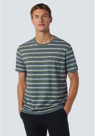 Футболка WITH ROUND NECK AND STRIPES