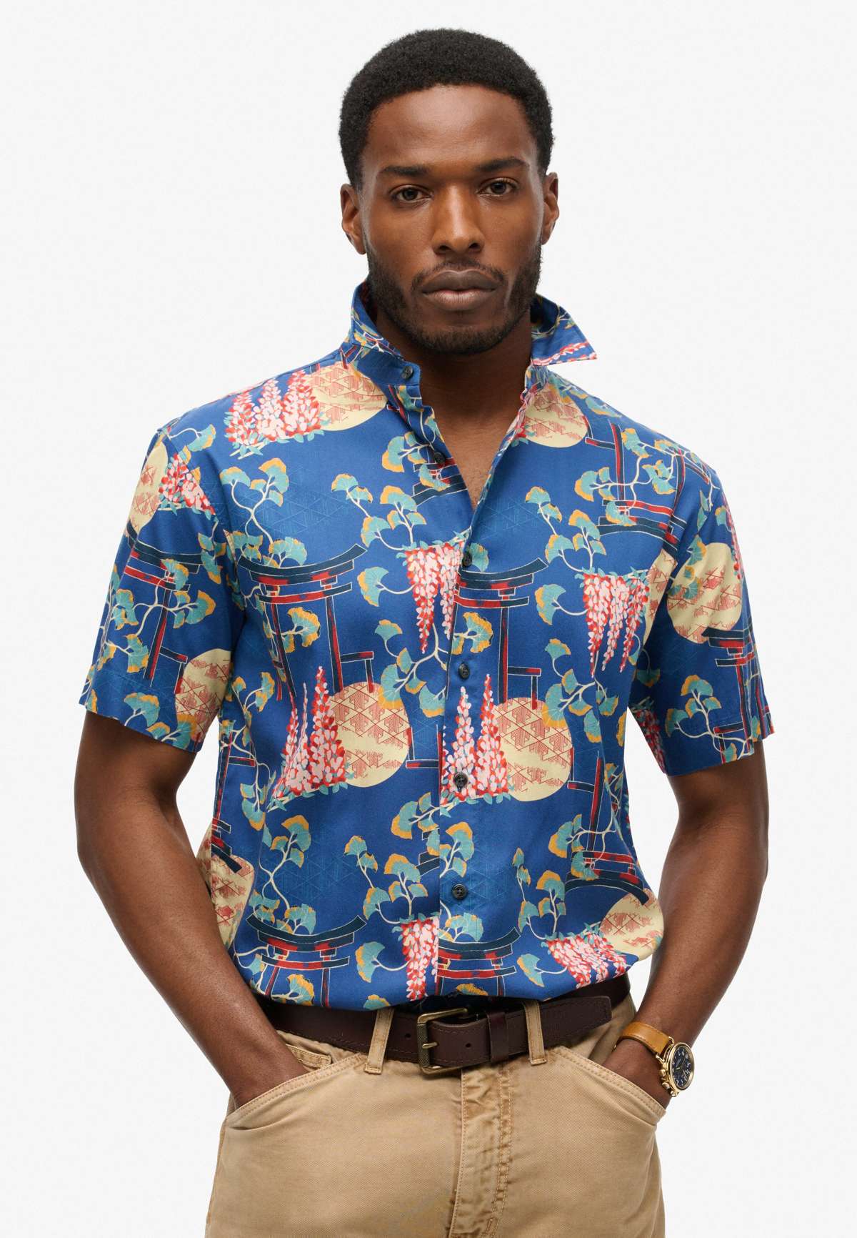 Рубашка HAWAIIAN BOX FIT