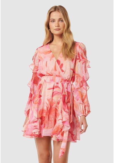 Коктельное платье CINZIA RUFFLE MINI DRESS