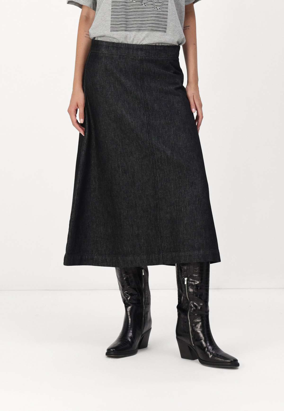 Джинсовая юбка DARK DENIM STELLAR SKIRT