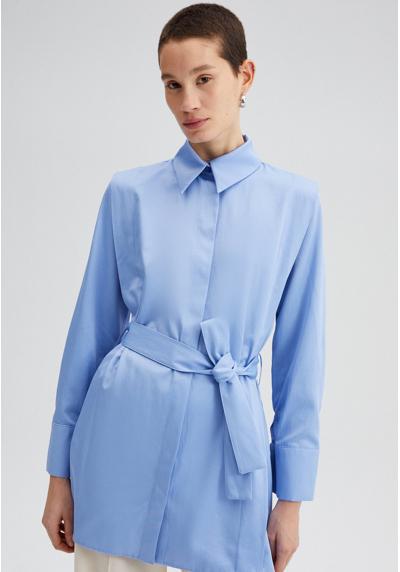 Блуза-рубашка BELTED POPLIN