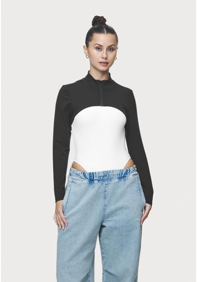 Кофта CELIA CROPPED ZIP LONGSLEEVE