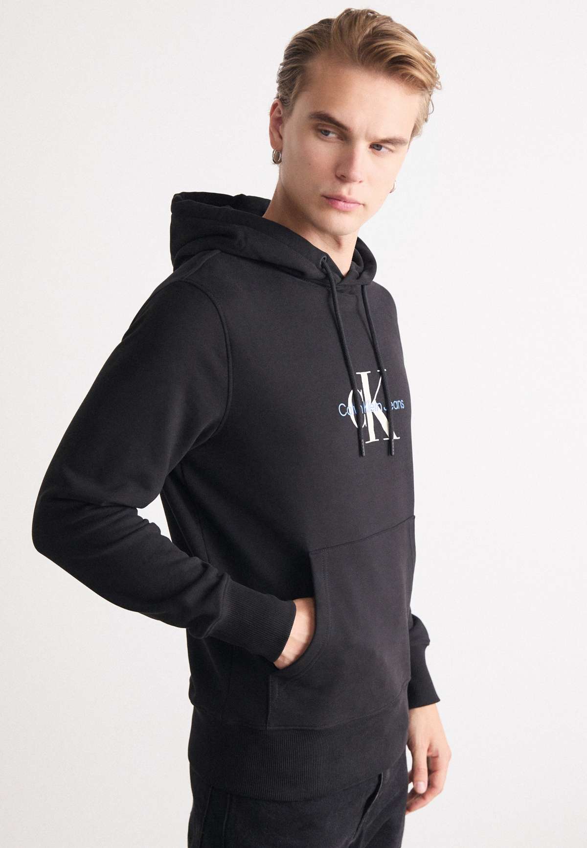 Кофта DISTRESSED MONOLOGO HOODIE