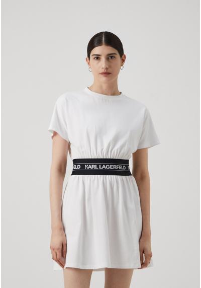 Трикотажное платье LOGO TAPE DRESS