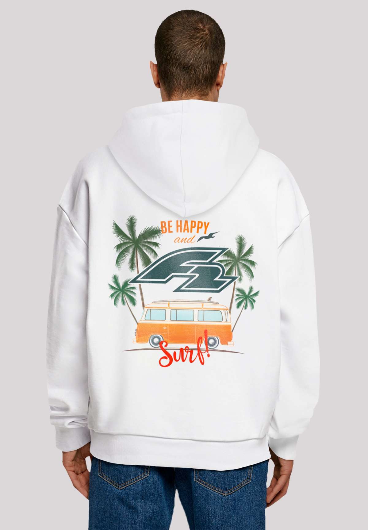 Пуловер BE HAPPY AND SURF BULLI