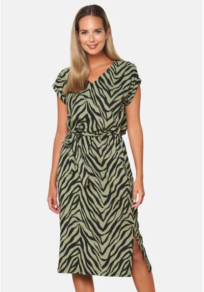 Трикотажное платье ZEBRA PRINT