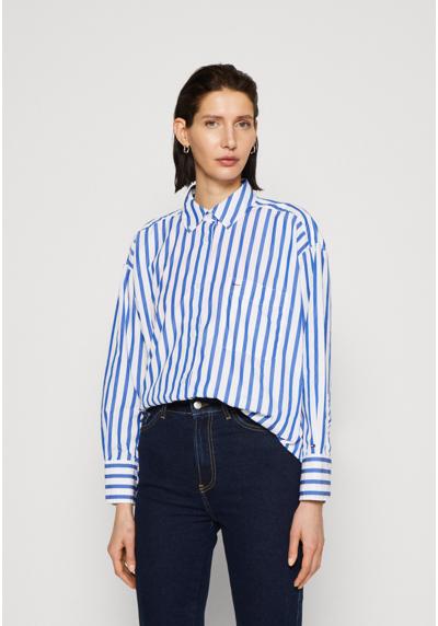 Блуза-рубашка STRIPED ICON OVERSIZED SHIRT