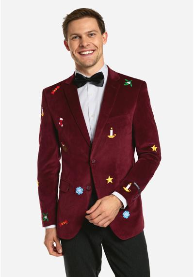 Пиджак DINNER JACKET CHRISTMAS ICONS RED