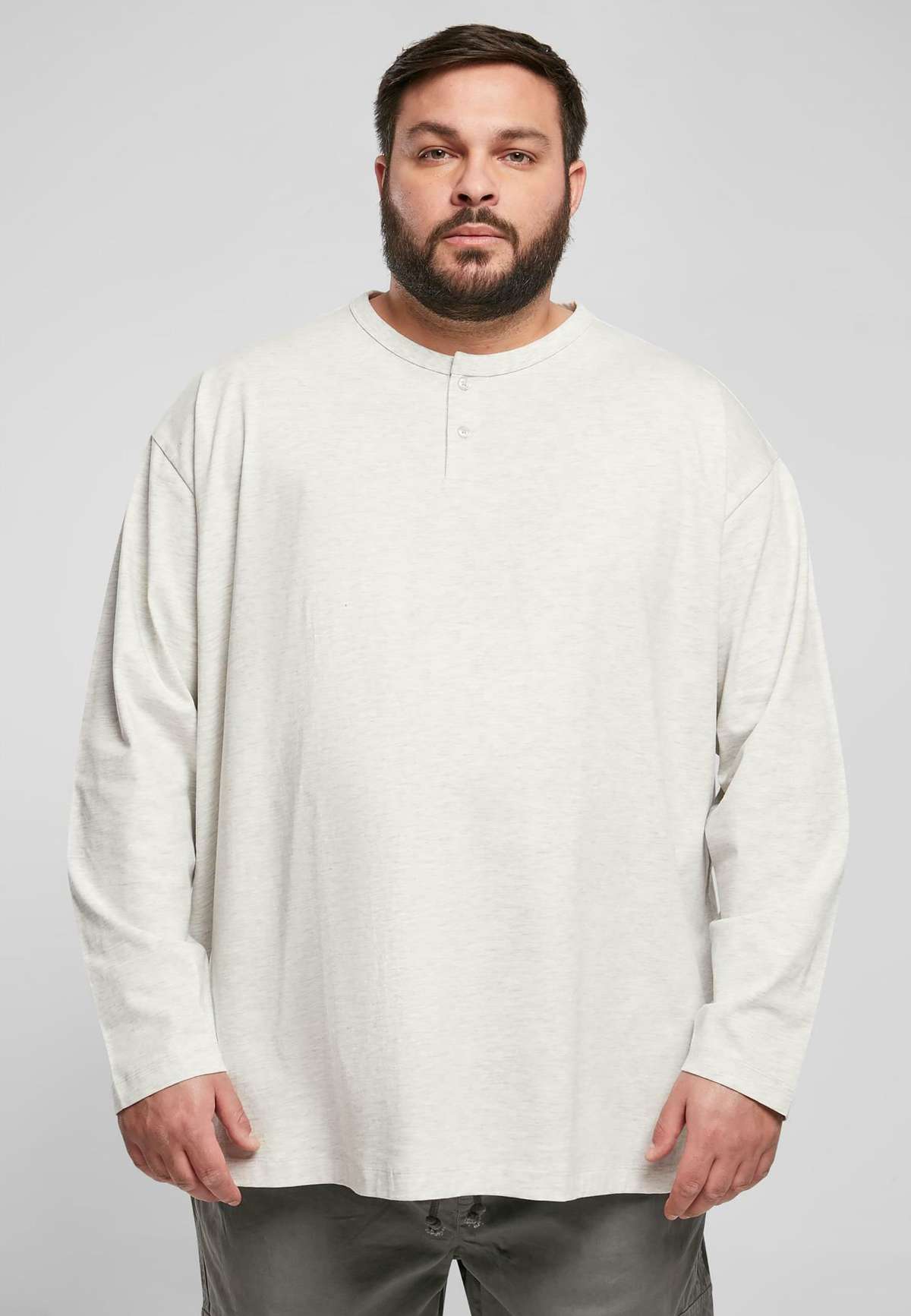 Кофта OVERSIZED HENLEY LONGSLEEVE