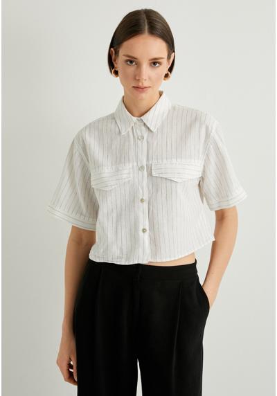 Блуза-рубашка SHORT SLEEVE CROP