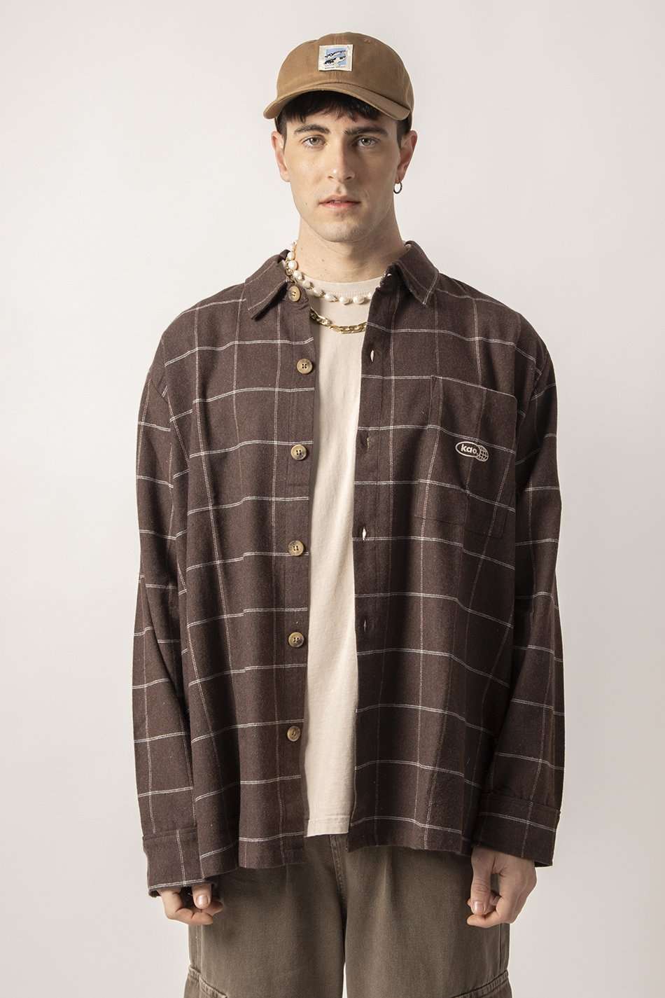 Блуза-рубашка MILTON CHECKED UNISEX