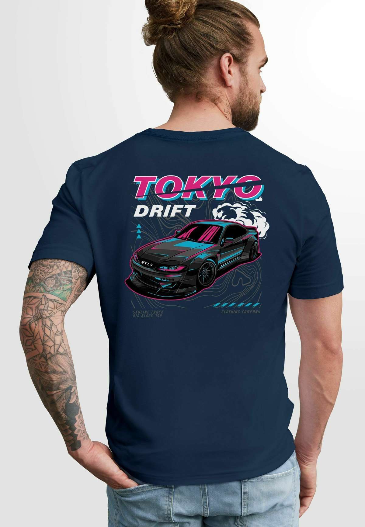 Футболка BRUSTLOGO TOKIO JAPAN RACING CAR URBAN FASHION STREETSTYLE