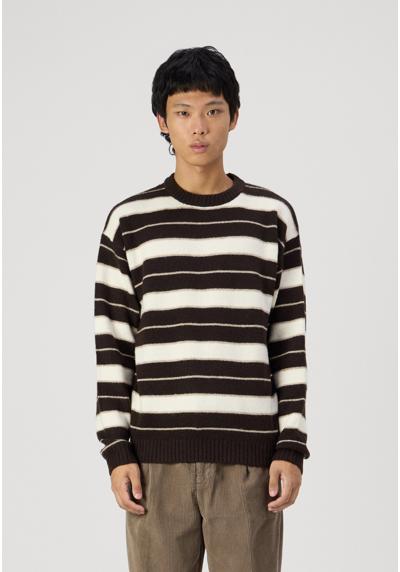 Пуловер JOROLLIE STRIPE CREW NECK