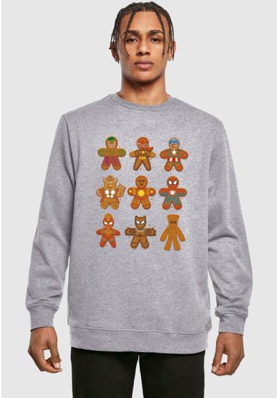 MARVEL UNIVERSE - CHRISTMAS GINGERBREAD AVENGERS CREWNECK - Sweatshirt MARVEL UNIVERSE