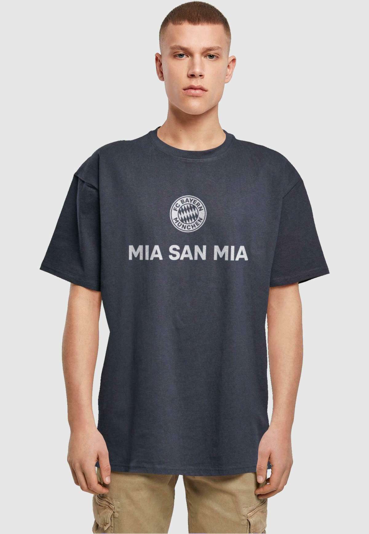 Футболка MIA SAN MIA LOGO HEAVY OVERSIZED TEE