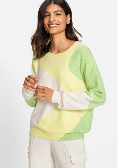Пуловер mit Rundhalsausschnitt