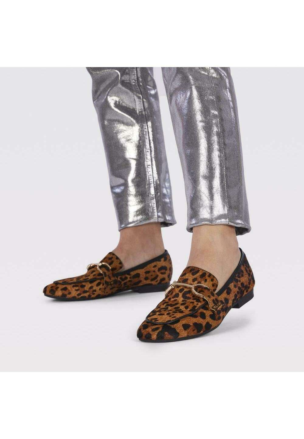 Балетки GIOSEPPO MOCASINES CON PRINT DE LEOPARDO PARA MUJER DUPREE DUPREE