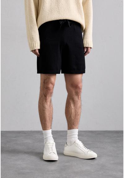 Шорты CASHMERE BLEND PLAIN SHORTS