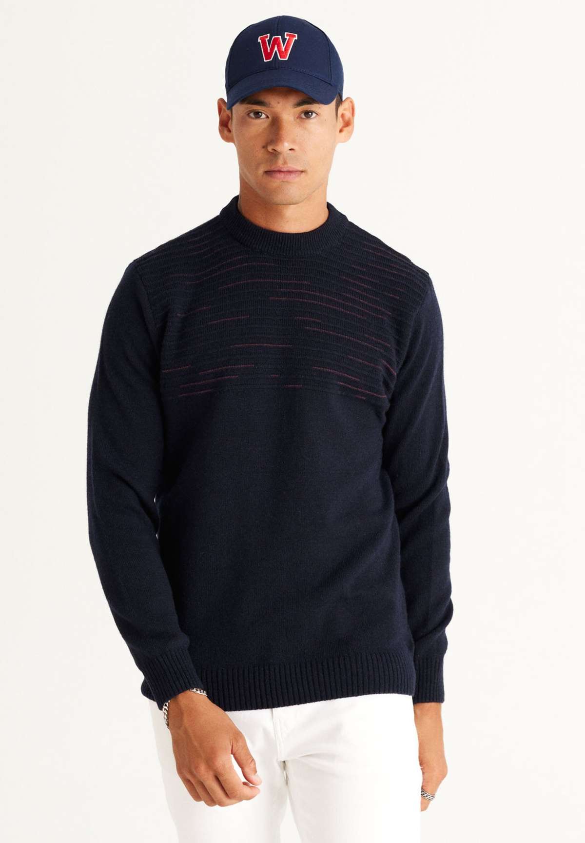 Пуловер STANDARD FIT TURTLENECK