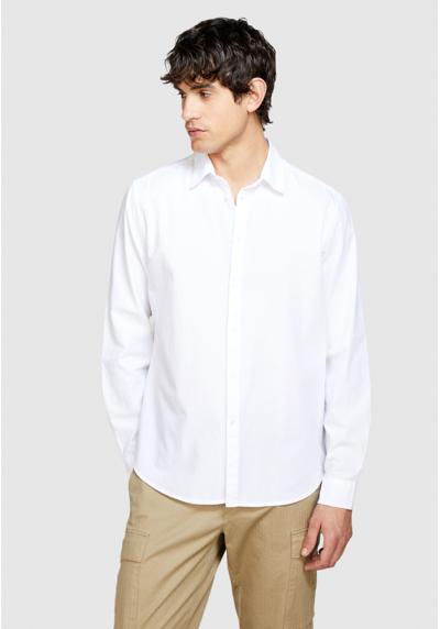 Рубашка MEN'S SHIRT COTTON WHITE OXFORD. MEN'S SHIRT COTTON WHITE OXFORD.